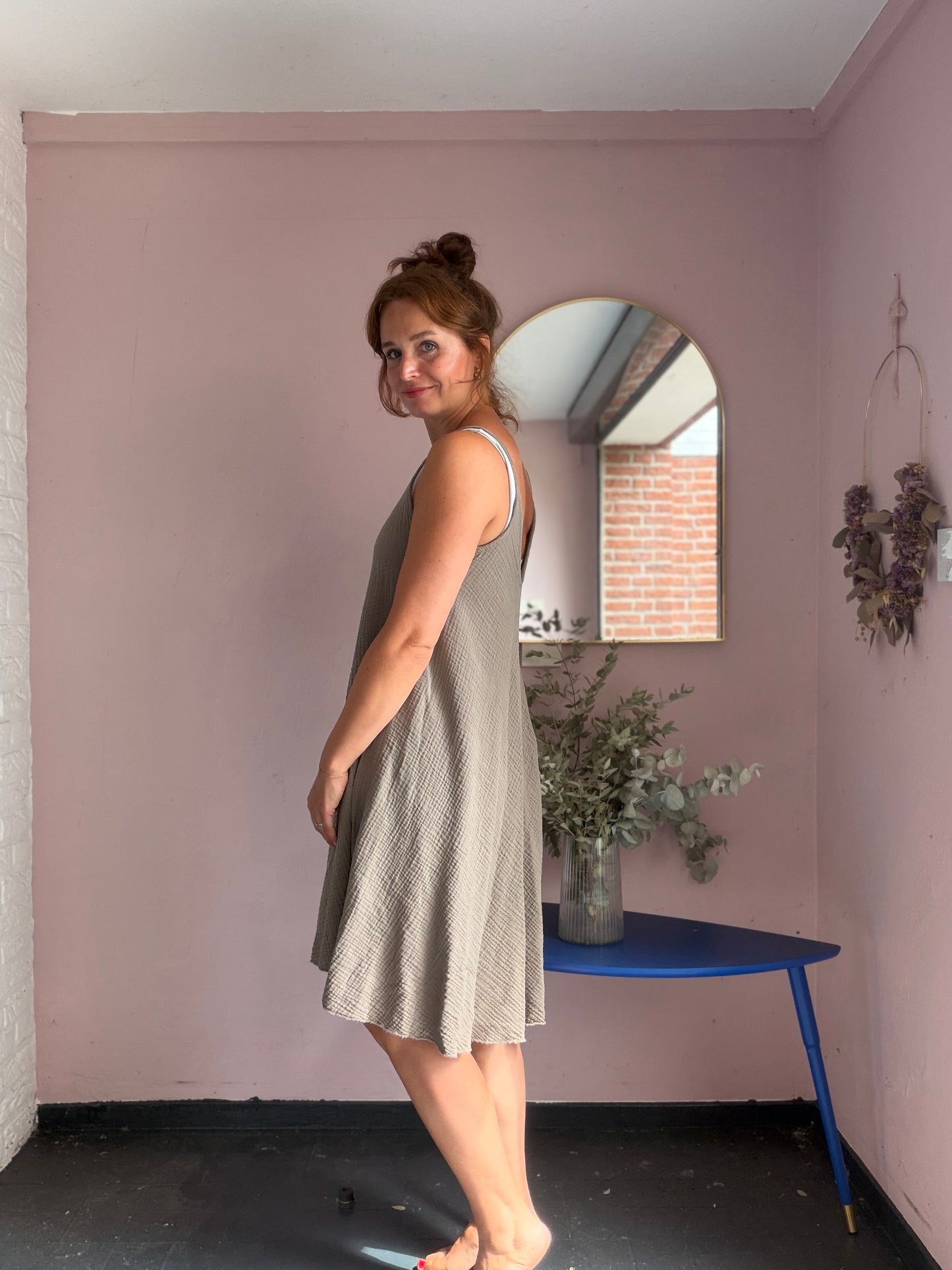 Kleid Musselin