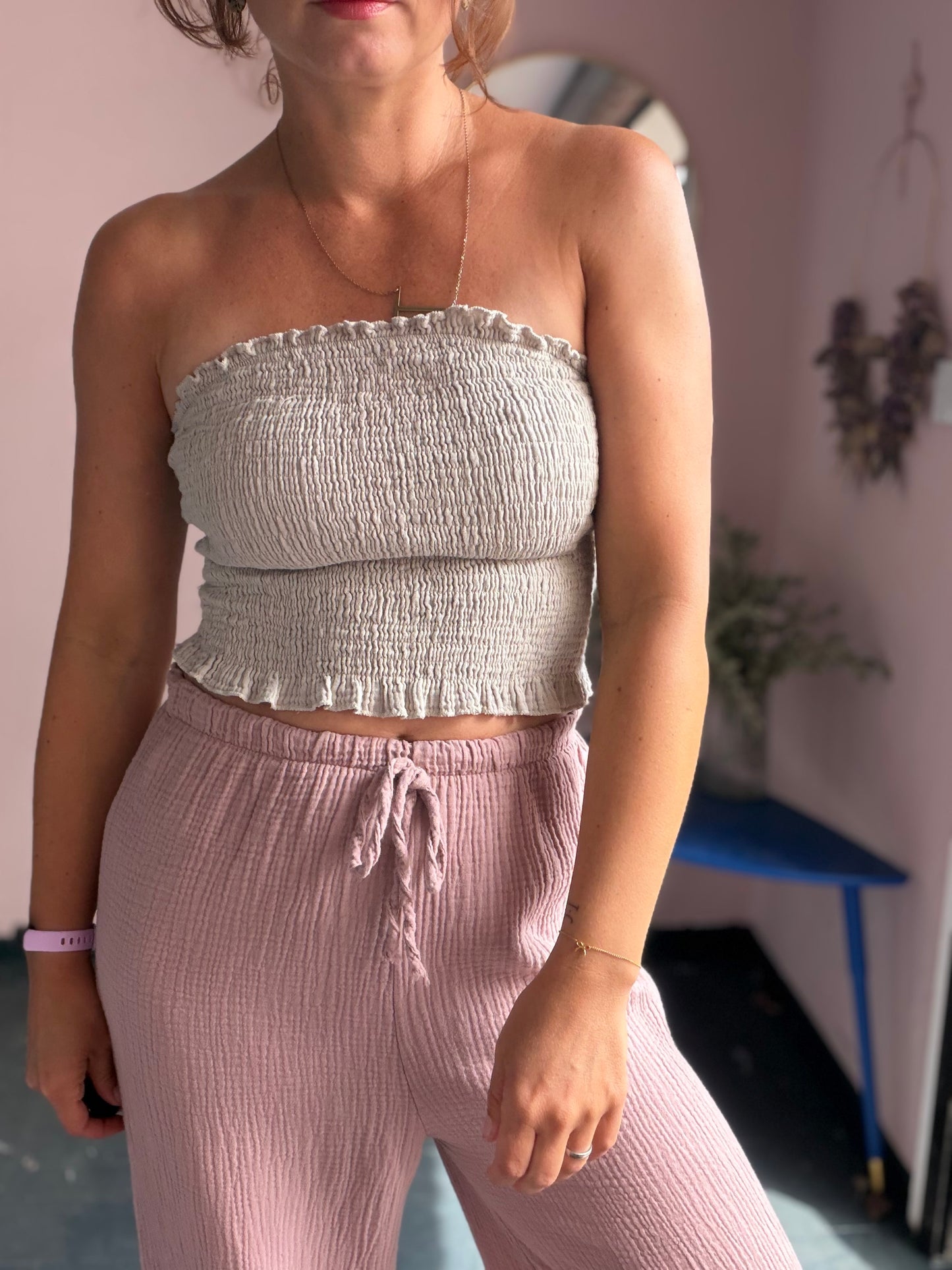 Bandeau Top Musselin
