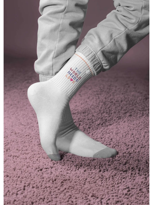 World needs love - Tennissocke