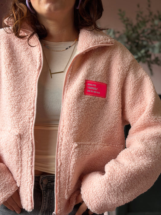 Teddy Jacke Rosé