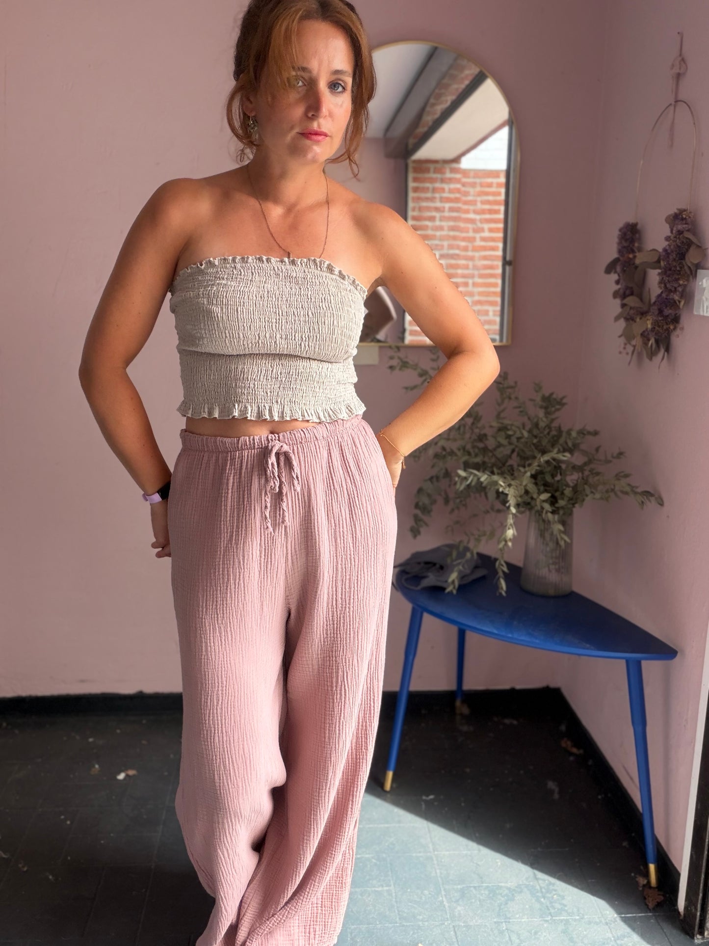 Bandeau Top Musselin