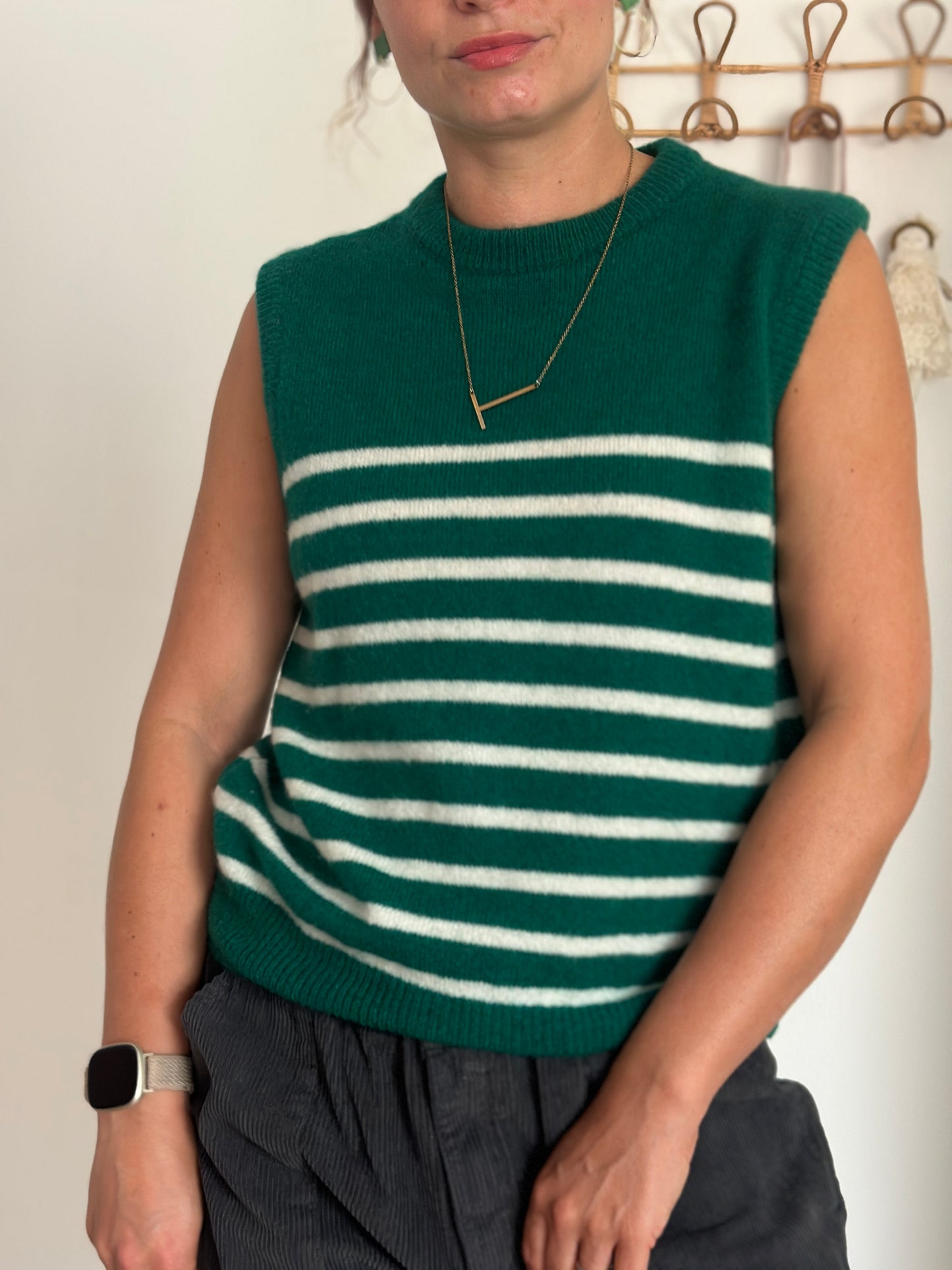 SUSANN - Pullunder Stripes