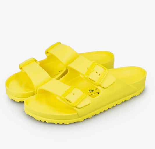 Vegane BIO Sandalen Coachella - Zitrone