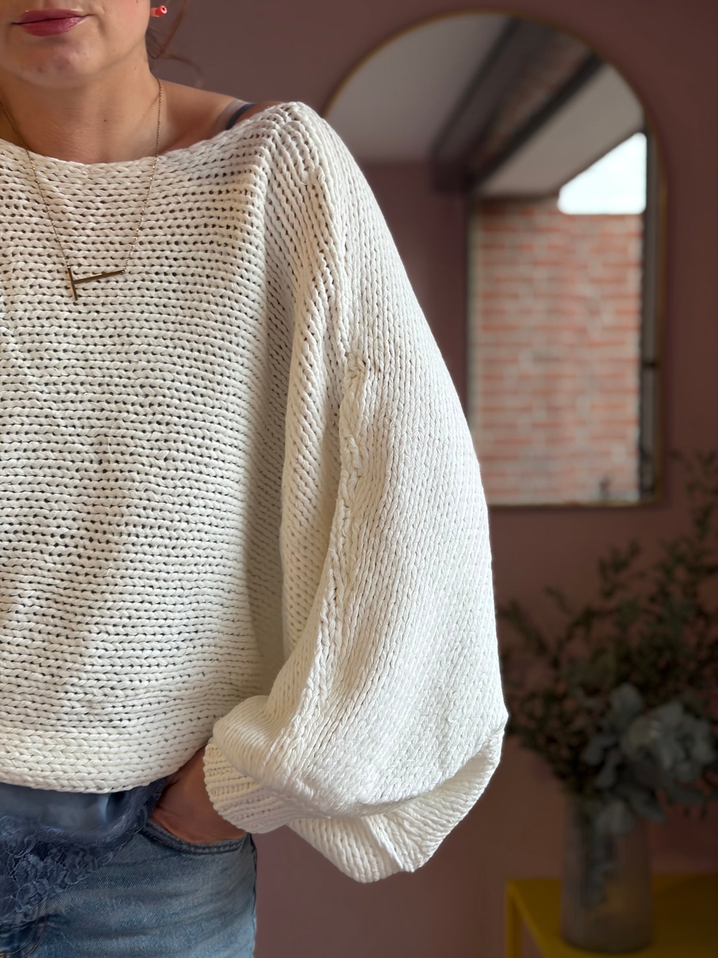 POLLI - Pulli aus lockerem Strick