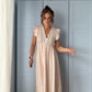 Pastell Stripes Kleid Musselin