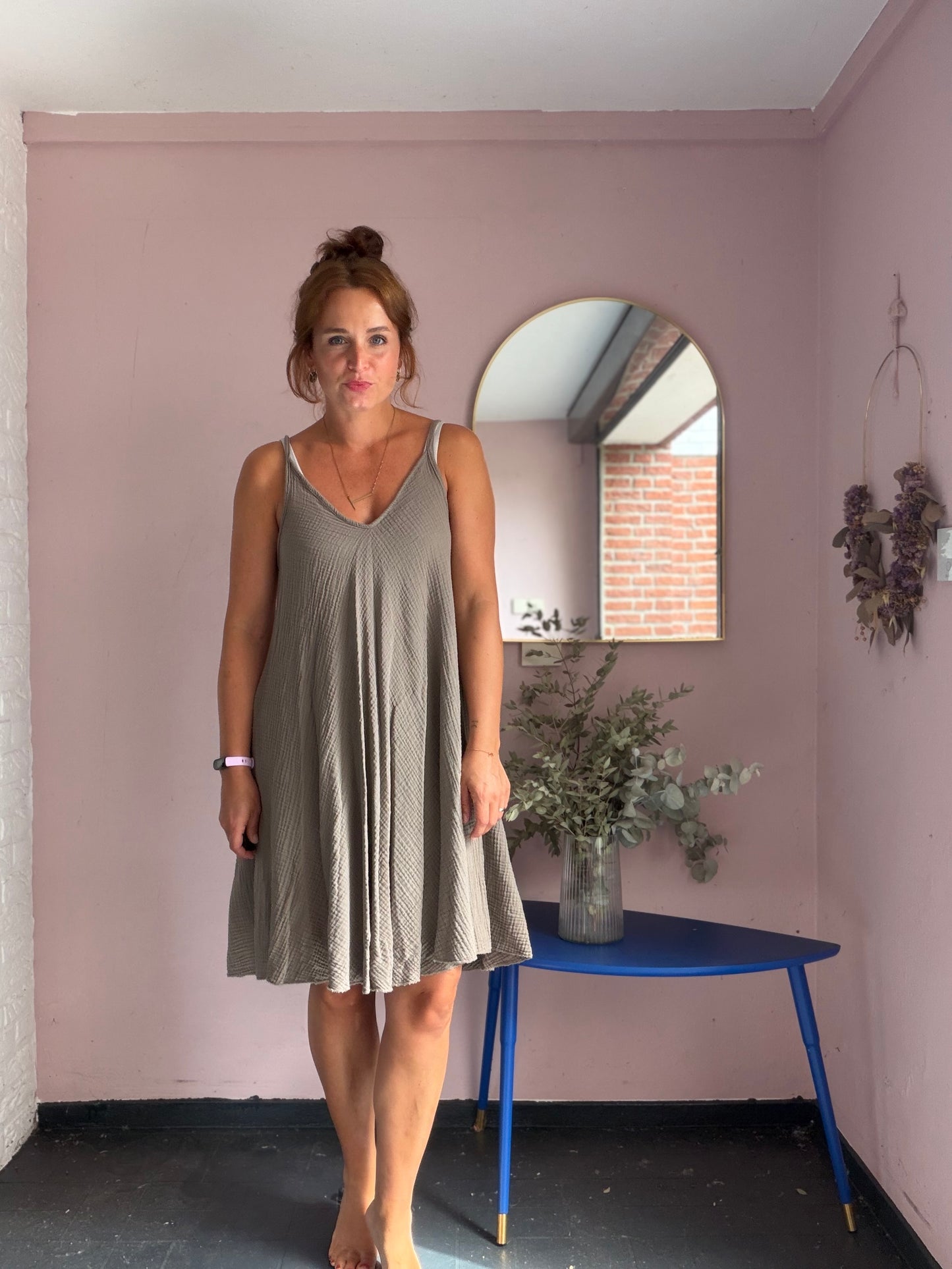 Kleid Musselin