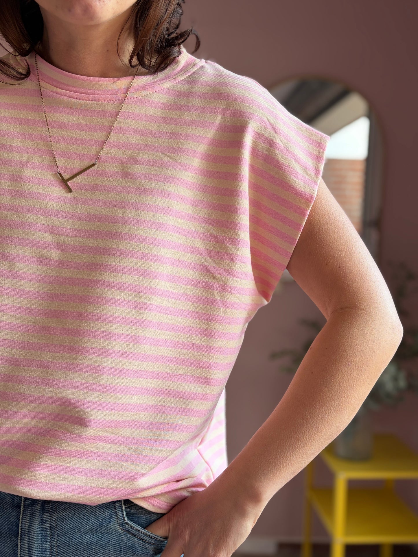 Oversized Shirt ‘Mod. STRIPES’ SHORT