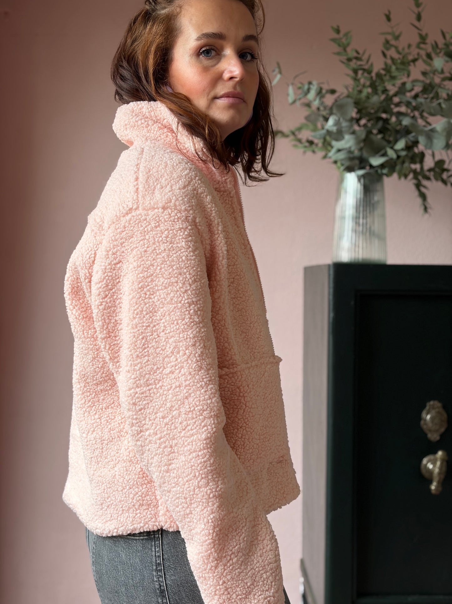 Teddy Jacke Rosé
