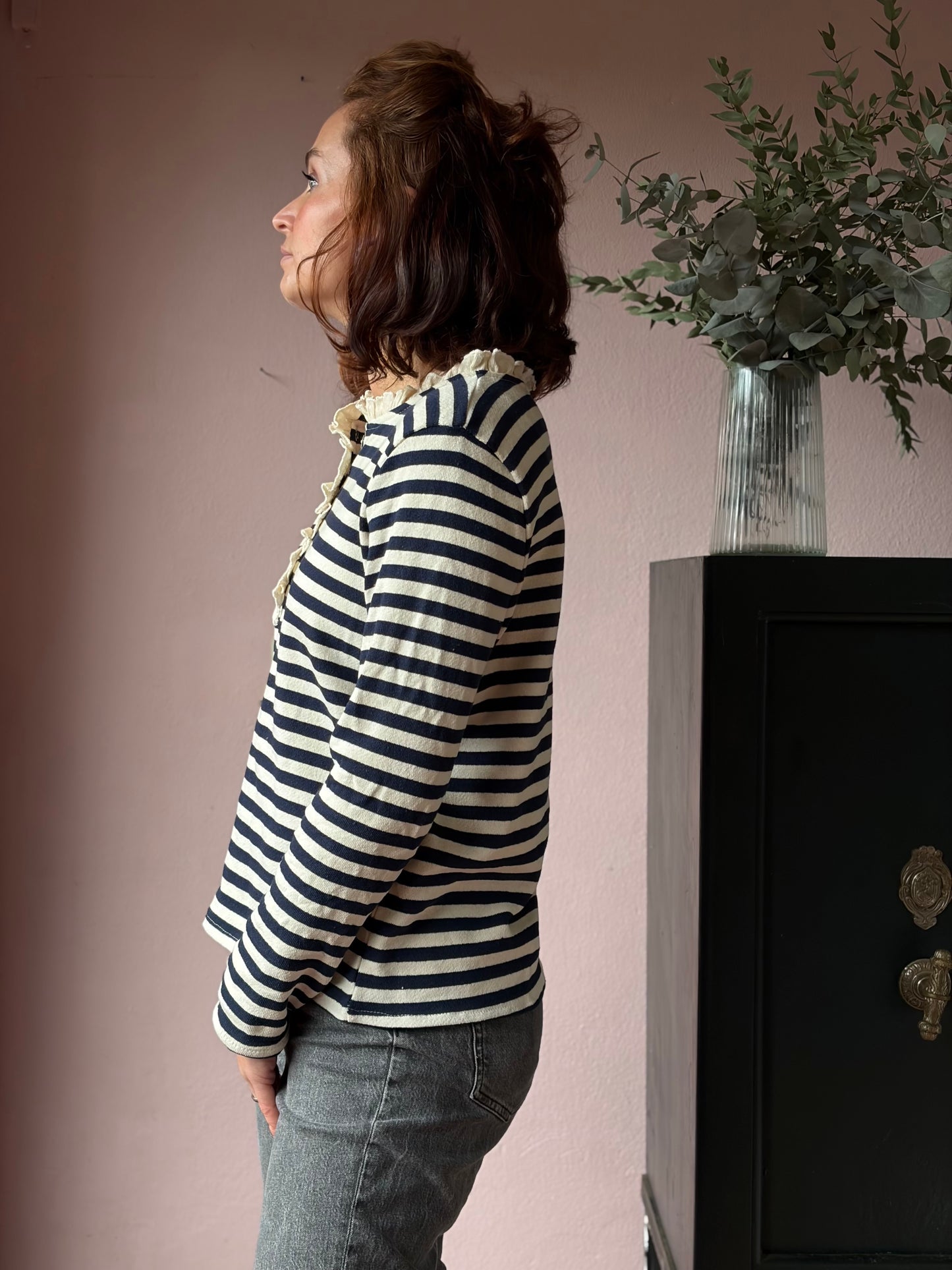 Basic Longsleeve mit Detail