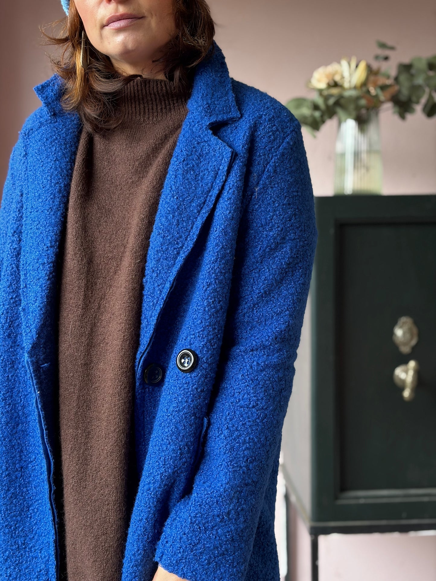 Boucle Mantel - 2 Farben