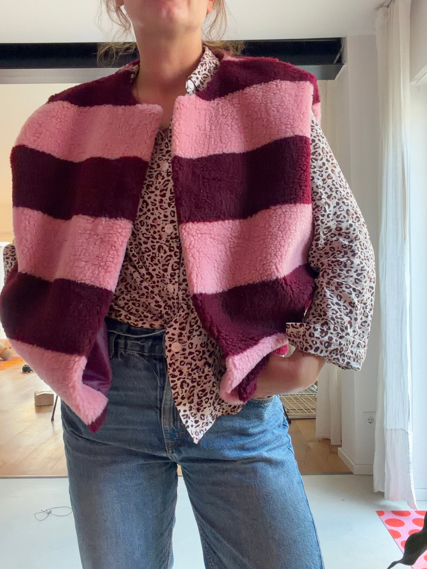 SINA Teddy Wollweste