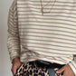 Oversized Stripes Pulli