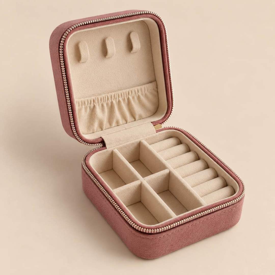 Schmuckbox aus Samt