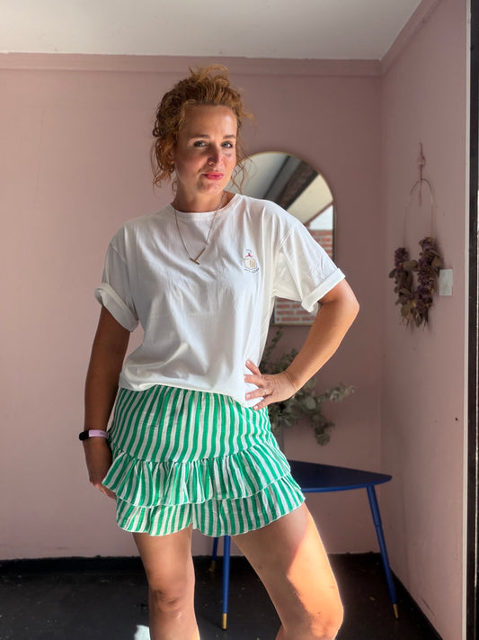 Skort Musselin