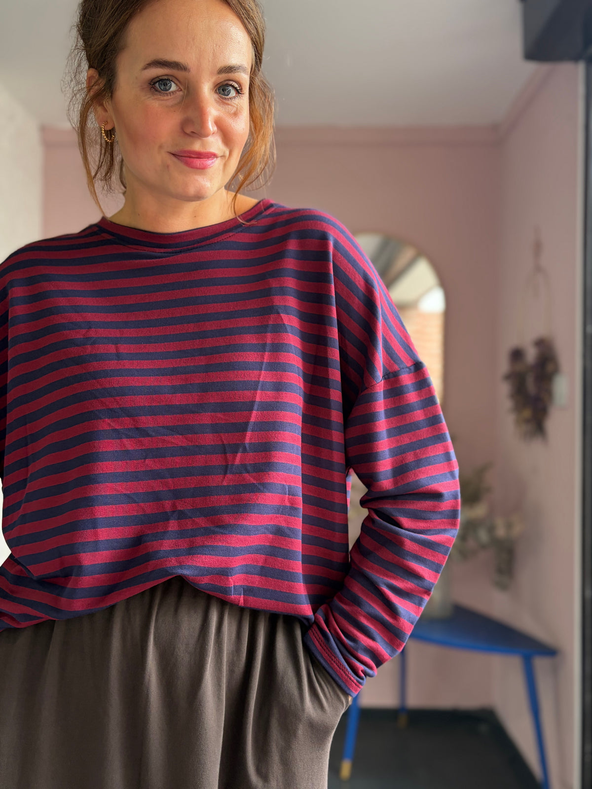 Oversized Ringel Shirt