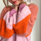 Strickpulli Colourblock
