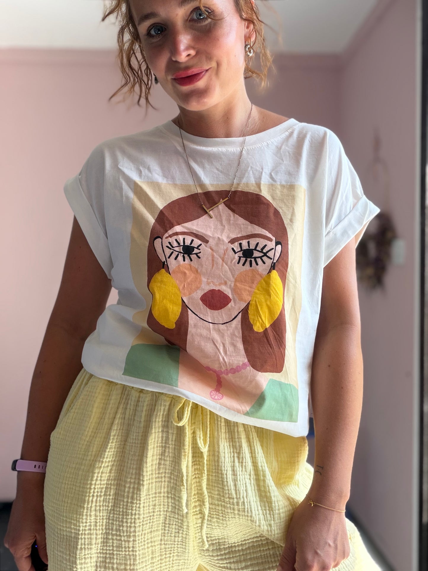 T Shirt „Zitronen Lady“