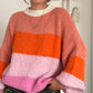 Strickpulli Colourblock