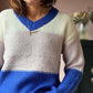 BINA StrickPulli Colourblock