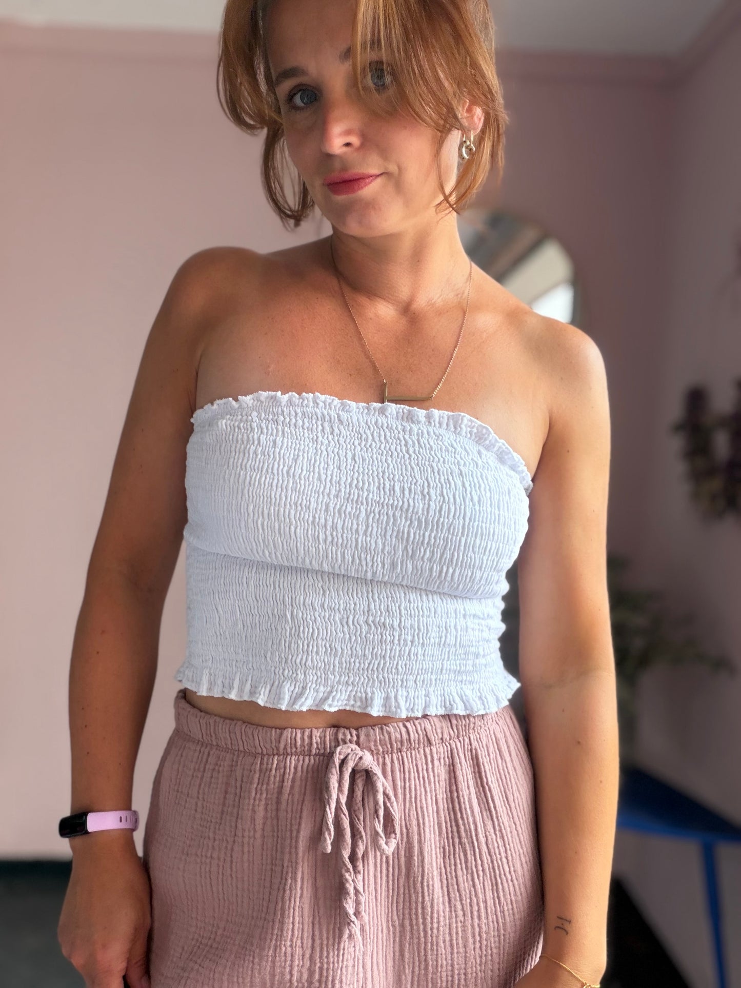 Bandeau Top Musselin