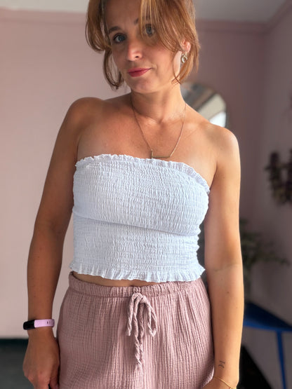 Bandeau Top Musselin