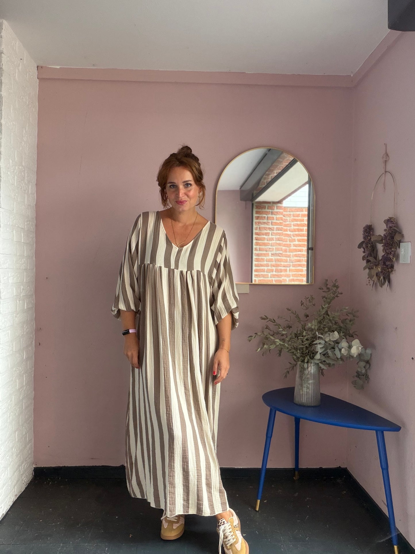 SUMMER Kleid Musselin