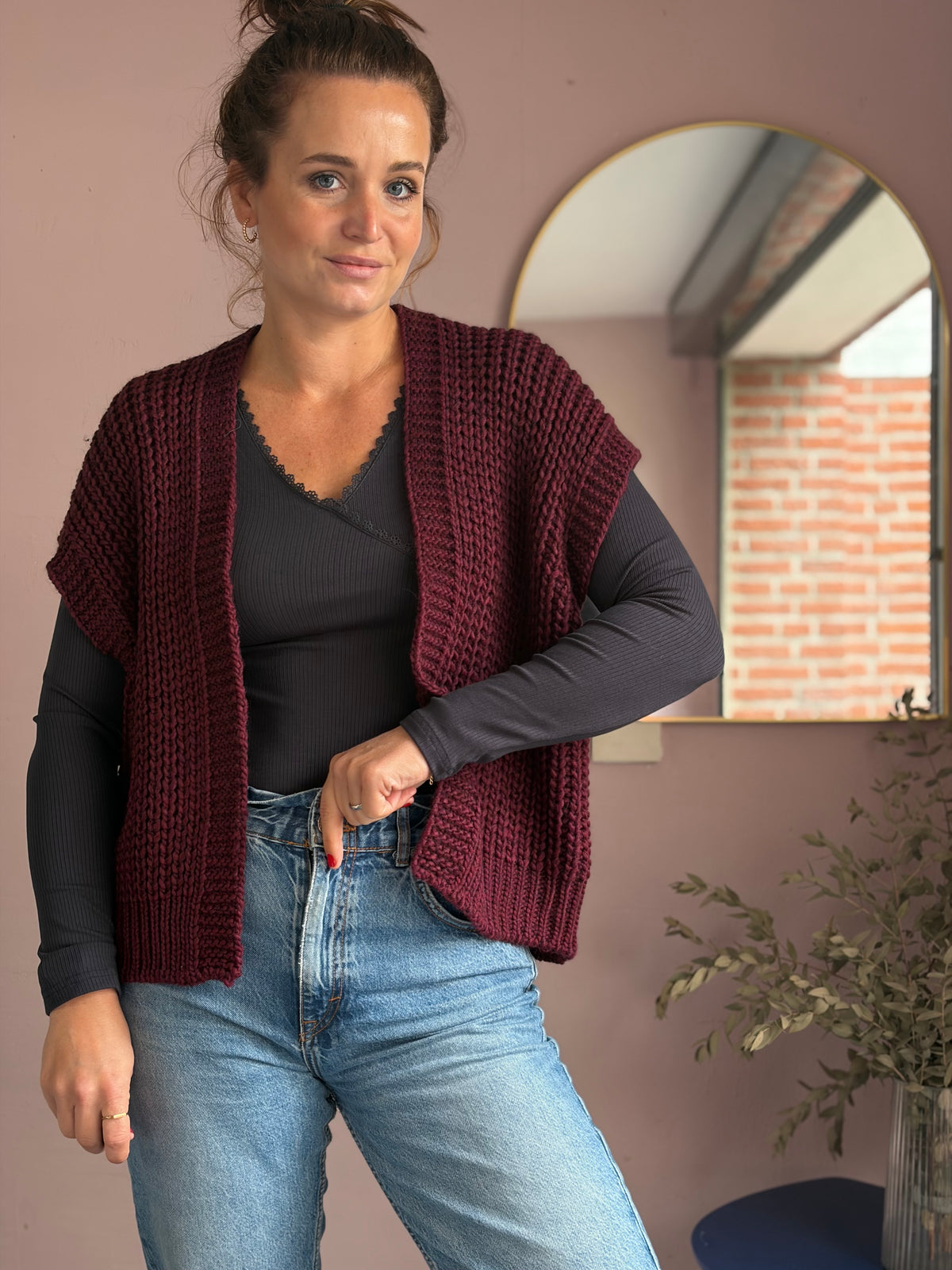 ‘MOLLY’ Cardigan Alpaka