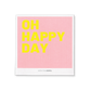 Schwammtuch OH HAPPY DAY