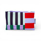 Kleines Etui · Gestreift bunt 01