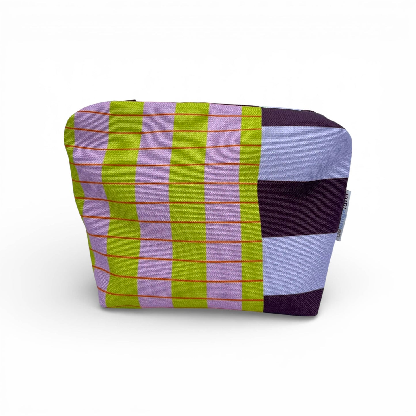Make-up Tasche · Gestreift bunt 02
