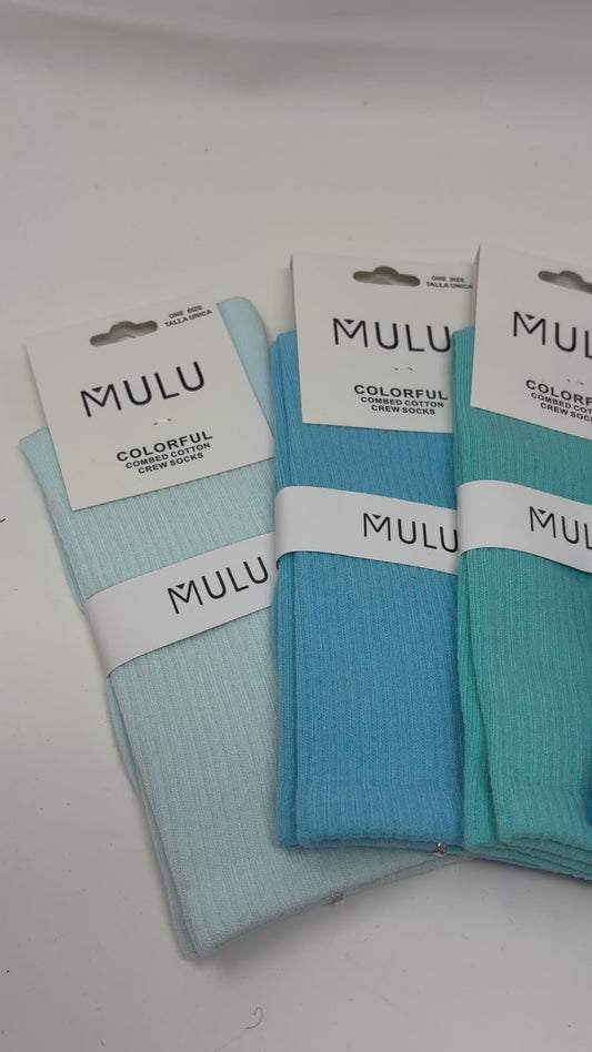 Rainbow Socken- All About Blue